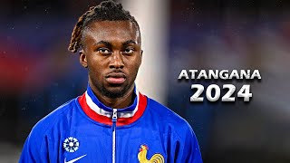 VALENTIN ATANGANA  Insane Defensive Skills Dribblings amp Assists  2024  Stade de Reims [upl. by Etnoled]