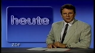 26051989  ZDF  heute Nachrichten  Nationalhymne zum Sendeschluss [upl. by Namwen]