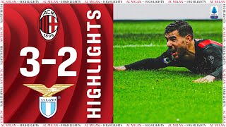 Highlights  AC Milan 32 Lazio  Matchday 14 Serie A TIM 202021 [upl. by Einnim574]