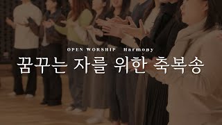 꿈꾸는 자를 위한 축복송  OPEN WORSHIP  HARMONY  WILDERNESS WORSHIP [upl. by Neetsuj]