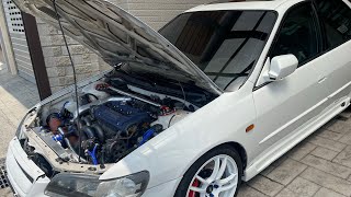 H22A VTEC turbo Accord CG5 acceleration [upl. by Aciret239]