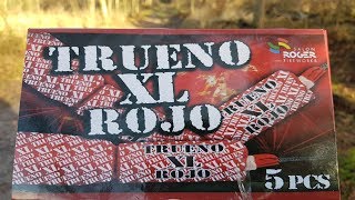 Trueno XL Rojo  Illegaler Böller aus Belgien  Bomb1 [upl. by Senn]