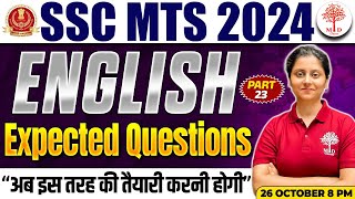 SSC MTS ENGLISH 2024  SSC MTS ENGLISH EXPECTED QUESTIONS  MTS ENGLISH CLASSES 2024  SSC ENGLISH [upl. by Etana69]