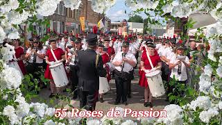 Roses Blanches de Corfou Royale Union des Fanfares de MoulbaixLigne [upl. by Trawets]