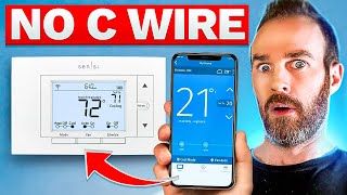 Best WiFi thermostat  NO C wire needed  ST55 Thermostat [upl. by Acinnor]