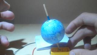 Tuto Création faire un globe terrestre [upl. by Trillbee]