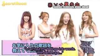 eng sub Secret  Twinkle Twinkle release comments June 2012 [upl. by Bobker]