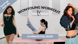 LOSE WEIGHT WITH 15 MIN WONYOUNG WORKOUT  no equipment [upl. by Keligot]