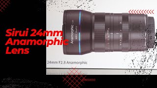 Sirui 24mm Anamorphic Lens on Sony FX30 [upl. by Enak]