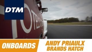 Onboard Andy Priaulx BMW M3 DTM  DTM Race Brands Hatch [upl. by Perce436]