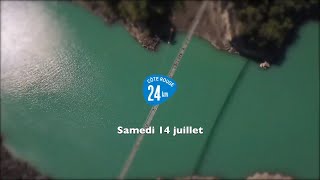 Trail des Passerelles du Monteynard 2018  Le Trail de Côte Rouge [upl. by Einner668]