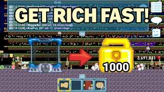 HOW TO GET RICH FAST WITH FREE BFG OWN 🤑 BEST PROFIT IN GROWTOPIA😱 [upl. by Odarbil]