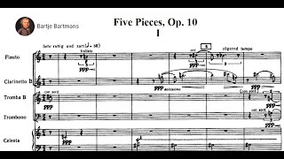 Anton Webern  Five Pieces for Orchestra Op 10 1913 [upl. by Mercedes]