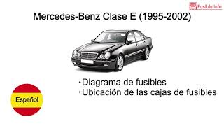 Diagrama de fusibles MercedesBenz Clase E 19952002 [upl. by Kizzee]