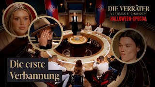 Der erste RUNDE TISCH Wer wird als erster VERBANNT 😧  Die Verräter  Vertraue Niemandem [upl. by Annahs798]