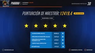 5 Stars Console  Pharah Veteran Mastery Heroes 124194  OW2 [upl. by Ecirtaed838]