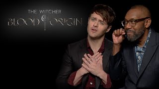 The Witcher’s Joey Batey amp cast react to Henry Cavill’s shock exit amp the prequel series Blood Origin [upl. by Ssitnerp]