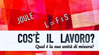 Il Lavoro E Le Sue Unità Di Misura [upl. by Micki]