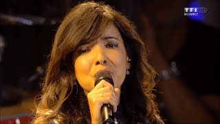 Patrick Bruel amp INDILA  Lequel de Nous Stade Pierre Mauroy Lille [upl. by Yrtsed]