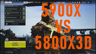 5900X vs 5800X3D Warzone 2 Benchmark 1440p RTX 3080 Competitive Settings Season 4 [upl. by Aihtyc]