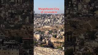 Magnificent Ancient City of Jerusalem oldcityjerusalemisrael jerusalemtemple [upl. by Bravar]