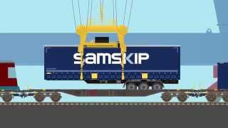 Samskip Multimodal Animation [upl. by Hootman]