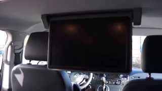 VW T5 Multivan Rear Entertainment System 185 Zoll Full HD Deckenmonitor elektrisch klappbar mit PS3 [upl. by Regdirb]