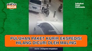 Puluhan Paket Kurir Ekspedisi Hilang Dicuri Maling  INFO NGAB [upl. by Ahsha630]