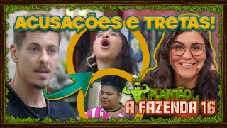 🐔AFazenda16 Tretas Sacha confronta Vanessa e Gizelly cutuca Flora descobre que não é confiável [upl. by Gilmer]