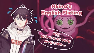 【ENG SUB】Saegusa Akina tries to flirt in English [upl. by Sykleb]