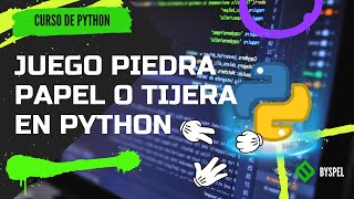 🔴 JUEGO PIEDRA PAPEL o TIJERA en PYTHON 🔥 ELIF en Python  Aprende CONDICIONALES [upl. by Brasca636]