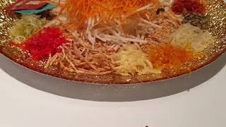 Yusheng Sayings By Auntie and Yusheng with Pork Floss Roll [upl. by Par534]