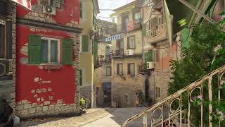 Video Game Ambience Asmr  Hitman Side street Alleyway SapienzaItaly [upl. by Nnaik]