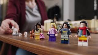 LEGO unveils 2048piece FRIENDS set recreating joey and monica’s apartments [upl. by Hayyifas]