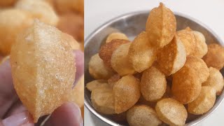 क्रिस्पी गोलगप्पा बनाने का राज। golgappa recipe। pani puri। [upl. by Ecnedac977]