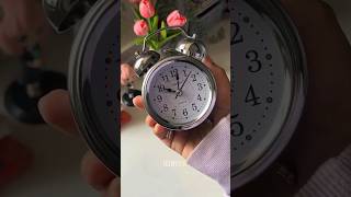 No30Table Clock Retro Twin Bell Metal under 250₹ alarmclock [upl. by Airdnaed813]