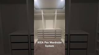 DIY Closet Renovation  IKEA Pax Wardrobe System ikeapaxsystem ikeafurniture ikeapaxwardrobe [upl. by Kcirredal]