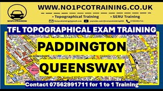 FORMOSA STREET  TFL TOPOGRAPHICAL SKILLS 2024 PCO TRAINING [upl. by Rolfe]