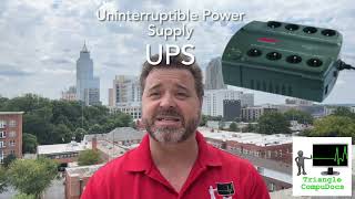 Surge Protector vs UPS Uninterruptible Power Supply [upl. by Cotter]