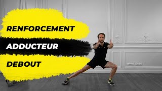 Renforcement excentrique adducteur debout sliders [upl. by Bloxberg]