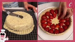 Épatez vos Invités avec cette Tarte Glacée Fraise Chantilly [upl. by Novello]