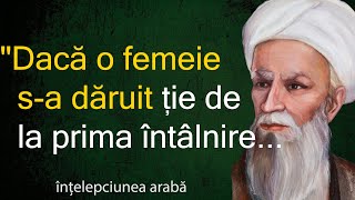 Proverbe și zicători arabe foarte înțelepte  înțelepciunea arabă [upl. by Alehs]