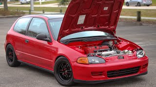 K20A Honda Civic EG Hatch Review  9K RPM MADNESS [upl. by Mara]