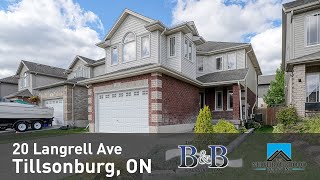 20 Langrell Ave Tillsonburg  Becky Eddie amp Danielle Pinnock [upl. by Andrej461]