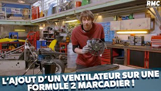 Défi mécanique  l’ajout d’un ventilateur sur une Formule 2 Marcadier [upl. by Denie]