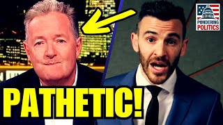 Progressive HUMILIATES Piers Morgan TO HIS FACE He Gets TRIGGERED [upl. by Adniralc]