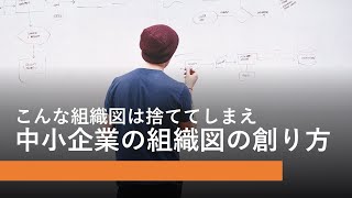 中小企業になぜ組織図が必要なのか？社長の仕事を減らしながら成長する方法。 [upl. by Ande]