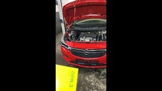 How to change Air Filter Opel Astra K 10 luft filter wechsel [upl. by Knapp976]