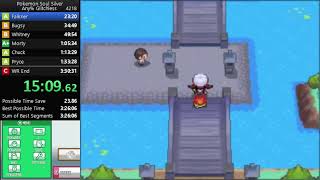 Pokemon Soul Silver Glitchless Speedrun in 33030 [upl. by Starling]