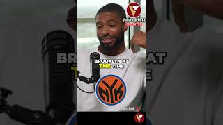 Mikal Bridges on the NEW YORK KNICKS 🔥 nba basketball sports [upl. by Annairol]